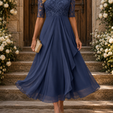 ROSE – MIDIKLEID AUS SPITZE