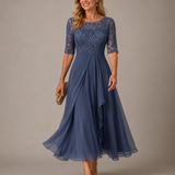 ROSE – MIDIKLEID AUS SPITZE