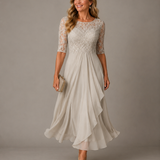 ROSE – MIDIKLEID AUS SPITZE