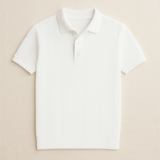 Herren-Poloshirt aus Baumwolle im Vintage-Stil