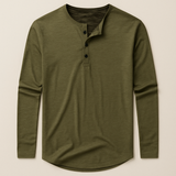 The Cromwell Herren-Langarmpolo aus Baumwolle