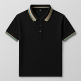 The Bellagio Gestreiftes Poloshirt aus Baumwolle