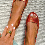 Adeline | Goldene Sandalen
