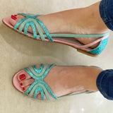Eleonora Goldsandalen für den Sommer
