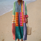 Sommerkleid mit schmeichelndem Muster