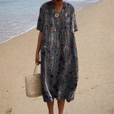 Sommerkleid mit weitem Schnitt