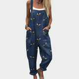 Bequemer Jumpsuit mit Print