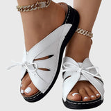 Darcy | Elegante Slip-on-Sandalen mit Schleife