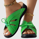 Darcy | Elegante Slip-on-Sandalen mit Schleife