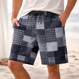 Die Oakwood Herren-Sommershorts mit Tunnelzug, farbenfroh und leger