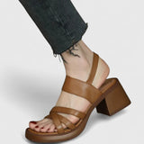 Celeste – Elegante Sandalen mit gekreuzten Riemen