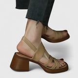 Celeste – Elegante Sandalen mit gekreuzten Riemen