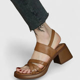 Celeste – Elegante Sandalen mit gekreuzten Riemen