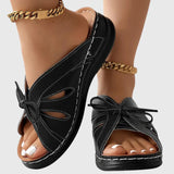 Darcy | Elegante Slip-on-Sandalen mit Schleife