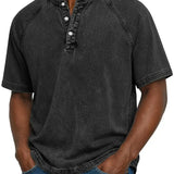 Thomas | Henley-Shirt im Vintage-Look