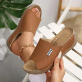 Rumi | Bequeme Sandalen mit Keilabsatz