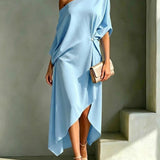CAMILA™ │ ELEGANTES ASYMMETRISCHES KLEID