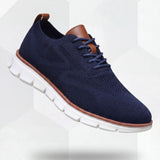 Leichter Mesh-Schuh in Marineblau