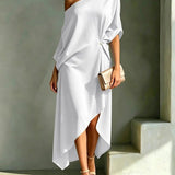 CAMILA™ │ ELEGANTES ASYMMETRISCHES KLEID