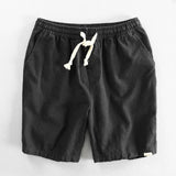 Die Rowley Leinenshorts – Shorts mit Tunnelzug für Herren