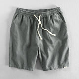 Die Rowley Leinenshorts – Herrenshorts mit Tunnelzug