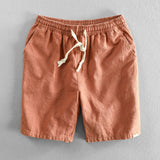 Die Rowley Leinenshorts – Shorts mit Tunnelzug für Herren
