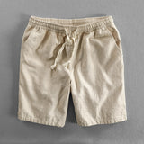 Die Rowley Leinenshorts – Shorts mit Tunnelzug für Herren