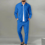 Das Cornwall Leinen-Set – Sommerhemd & Hose für Herren
