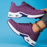 Atmungsaktive Sneaker mit Luftpolster und rutschfester Sohle