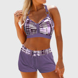 Janelle | High-Waist-Bikini in Ripp