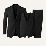 Der Silverwood Herren 3-teiliger Slim-Fit-Anzug – Sakko, Weste & Hose