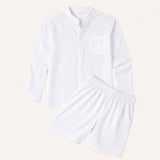 Das Algrave Leinen-Set – Sommer-Co-Ord für Herren