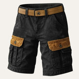 Die Brixton Herren-Cargoshorts im Vintage-Stil