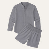 Das Algrave Leinen-Set – Sommer-Co-Ord für Herren