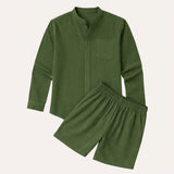 Das Algrave Leinen-Set – Sommer-Co-Ord für Herren