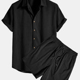 Das Korsika Leinen-Set – Sommerhemd & Hose für Herren