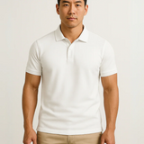 The Corsica Weißes Herren-Poloshirt – Zeitloser Old-Money-Stil