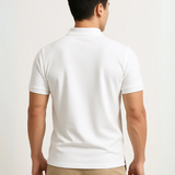 The Corsica Weißes Herren-Poloshirt – Zeitloser Old-Money-Stil