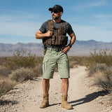 Die Glenmere Herren-Cargoshorts mit Taschen im leichten Tactical-Stil