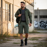Die Brookline Herren-Cargoshorts für draußen – leicht, im Tactical-Utility-Stil