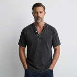 Thomas | Henley-Shirt im Vintage-Look