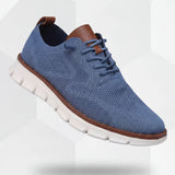 Leichter Mesh-Schuh in Blue-White