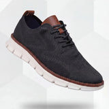 Leichter Mesh-Schuh in Schwarz-Weiß