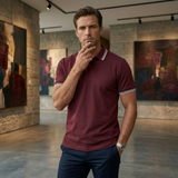 Elegantes Herren-Poloshirt aus Baumwolle