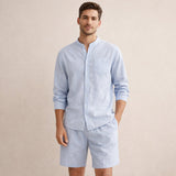 Das Algrave Leinen-Set – Sommer-Co-Ord für Herren