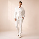 Der Silverwood Herren 3-teiliger Slim-Fit-Anzug – Sakko, Weste & Hose