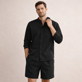 Das Algrave Leinen-Set – Sommer-Co-Ord für Herren