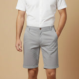 Die Roseland Herren-Sommershorts aus hochwertiger Baumwolle, ohne Bundfalten