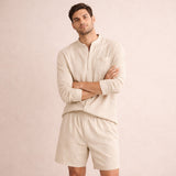 Das Algrave Leinen-Set – Sommer-Co-Ord für Herren