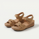 Sandy – Gepolsterte Keilsandalen